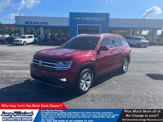 2018 Volkswagen Atlas 3.6L V6 SE