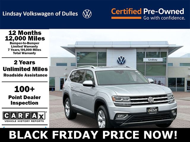 2018 Volkswagen Atlas 3.6L V6 SEL