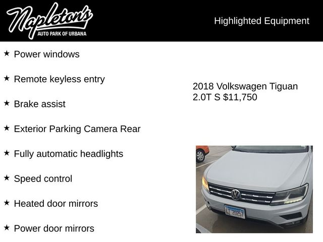 2018 Volkswagen Tiguan S