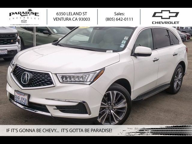 2019 Acura MDX Technology