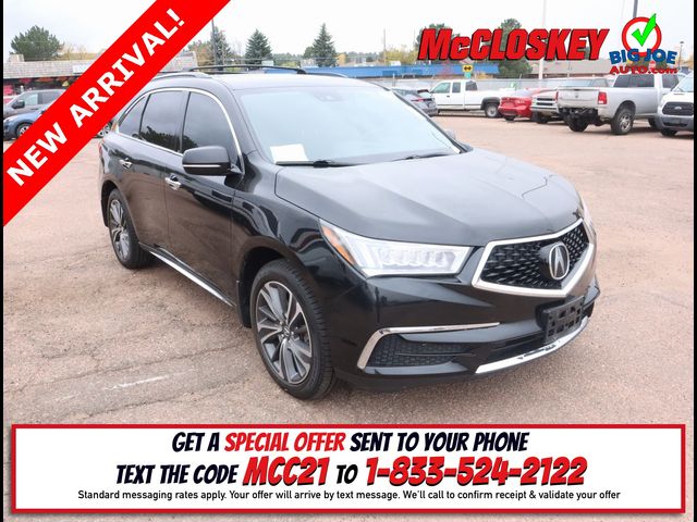 2019 Acura MDX Technology