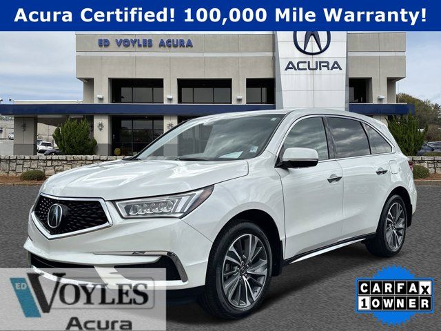 2019 Acura MDX Technology