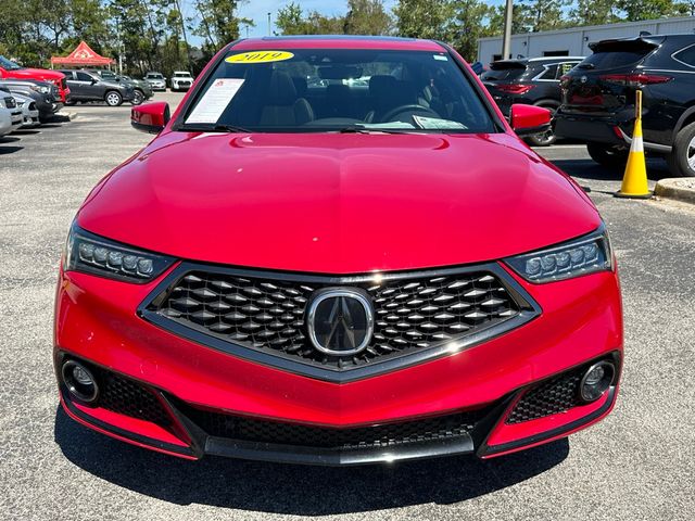 2019 Acura TLX A-Spec Red Leather