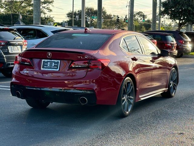 2019 Acura TLX A-Spec Red Leather