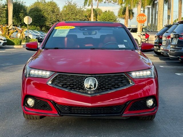 2019 Acura TLX A-Spec Red Leather