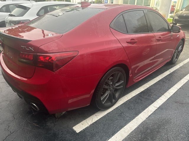 2019 Acura TLX A-Spec Red Leather