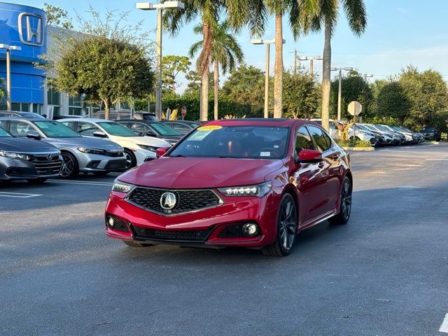 2019 Acura TLX A-Spec Red Leather