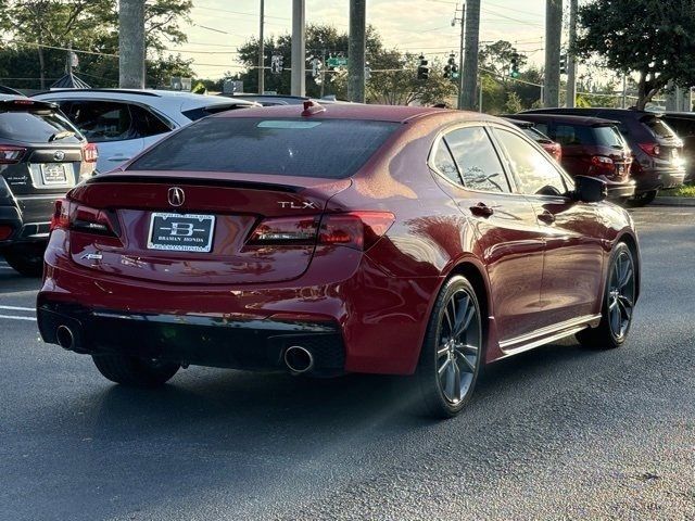 2019 Acura TLX A-Spec Red Leather