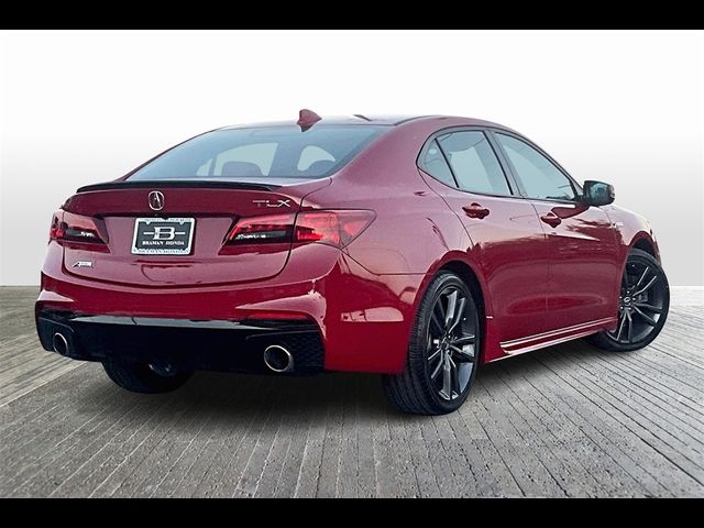 2019 Acura TLX A-Spec Red Leather