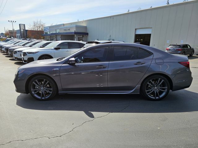 2019 Acura TLX A-Spec Red Leather