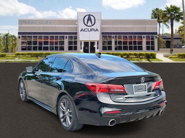 2019 Acura TLX A-Spec Red Leather