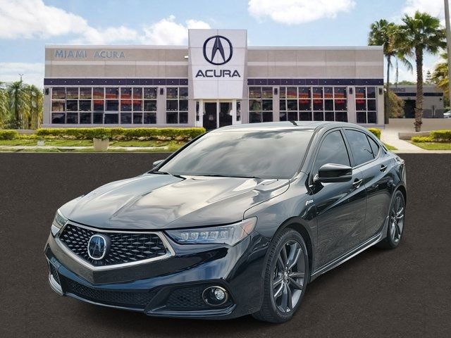 2019 Acura TLX A-Spec Red Leather