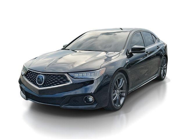 2019 Acura TLX A-Spec Red Leather