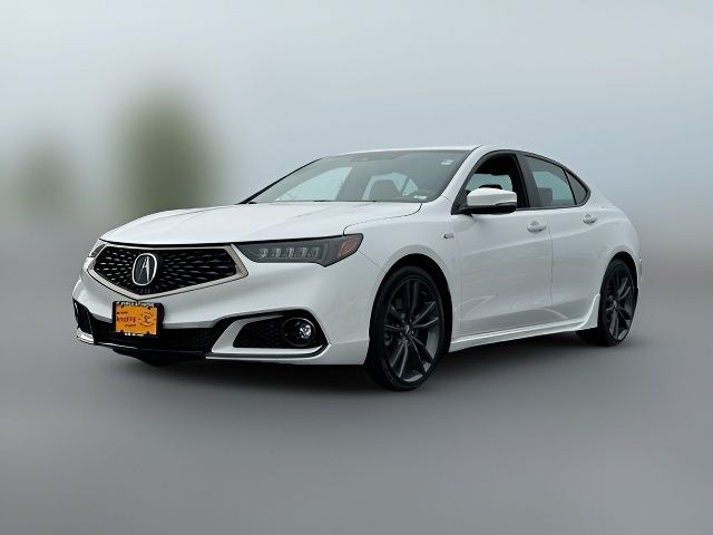 2019 Acura TLX A-Spec Red Leather