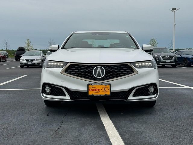 2019 Acura TLX A-Spec Red Leather