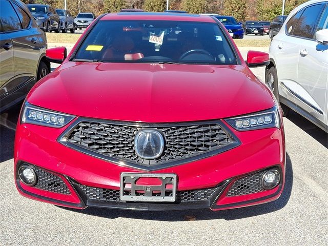 2019 Acura TLX A-Spec Red Leather