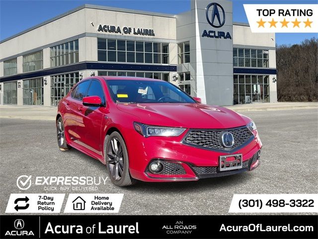 2019 Acura TLX A-Spec Red Leather