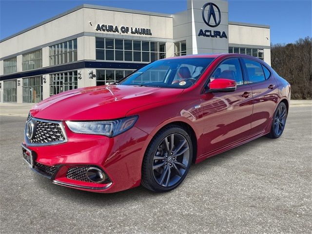 2019 Acura TLX A-Spec Red Leather