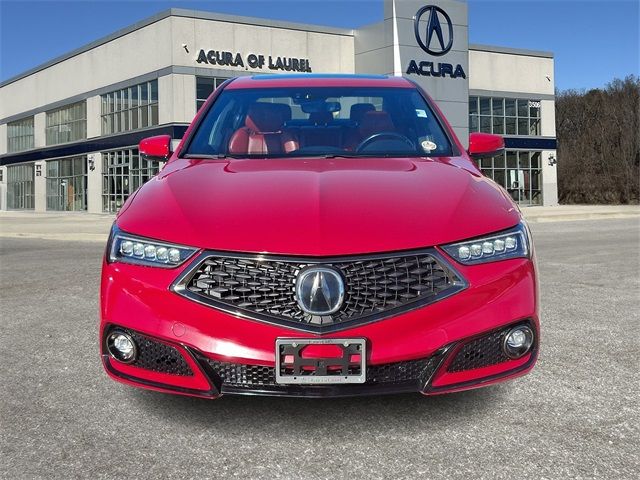 2019 Acura TLX A-Spec Red Leather