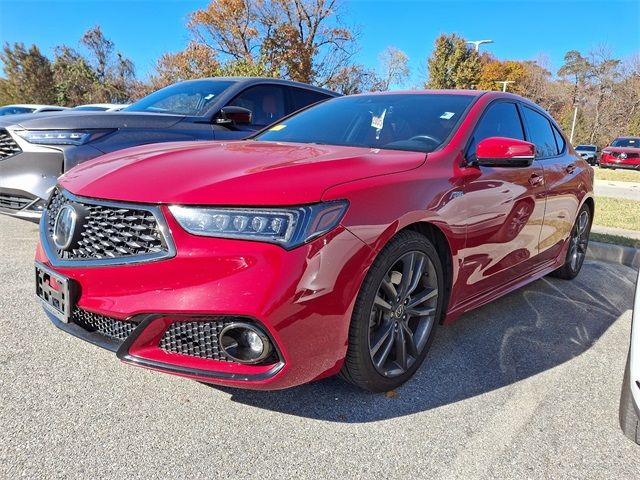 2019 Acura TLX A-Spec Red Leather