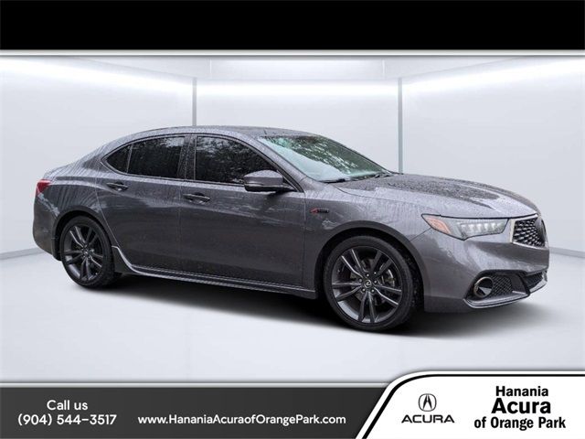 2019 Acura TLX A-Spec Red Leather