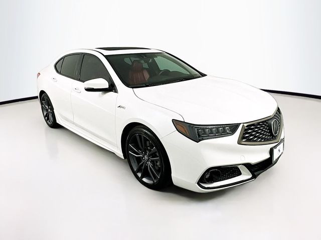 2019 Acura TLX A-Spec Red Leather