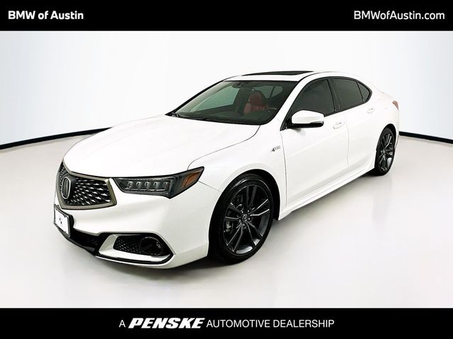 2019 Acura TLX A-Spec Red Leather