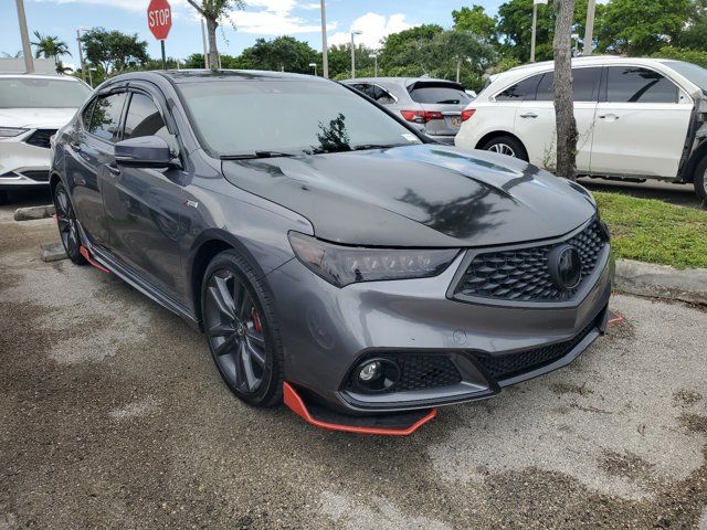 2019 Acura TLX A-Spec Red Leather