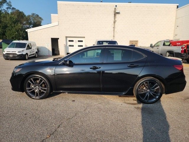 2019 Acura TLX A-Spec Red Leather