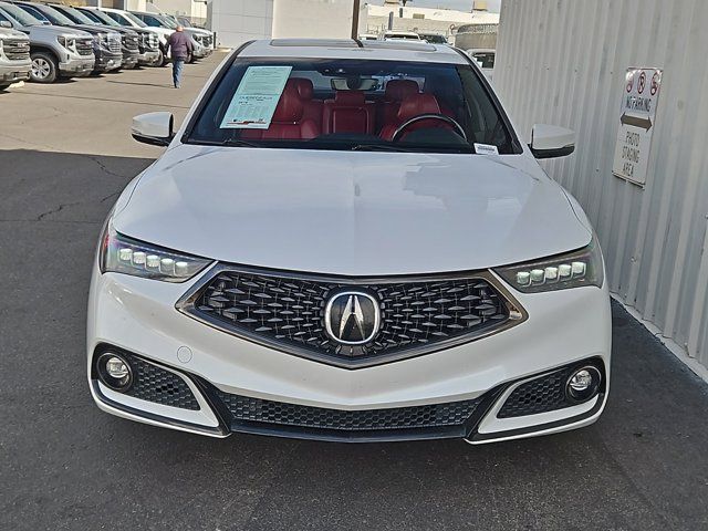 2019 Acura TLX A-Spec Red Leather