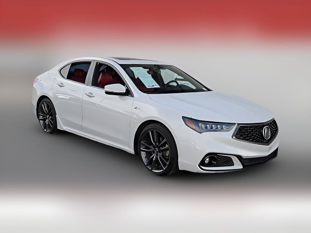 2019 Acura TLX A-Spec Red Leather