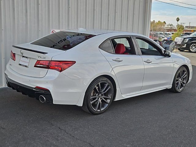 2019 Acura TLX A-Spec Red Leather