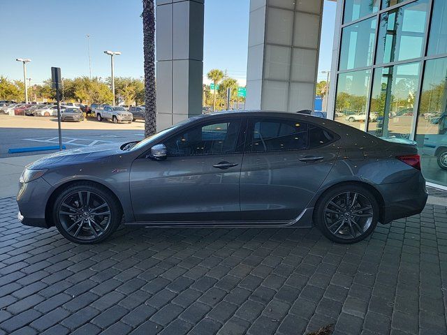 2019 Acura TLX A-Spec Red Leather