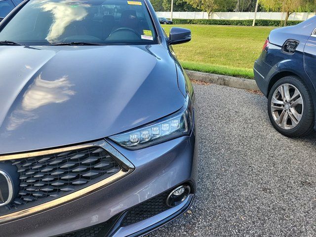 2019 Acura TLX A-Spec Red Leather