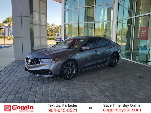 2019 Acura TLX A-Spec Red Leather