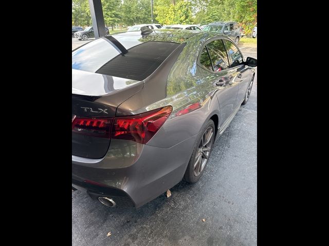 2019 Acura TLX A-Spec Red Leather