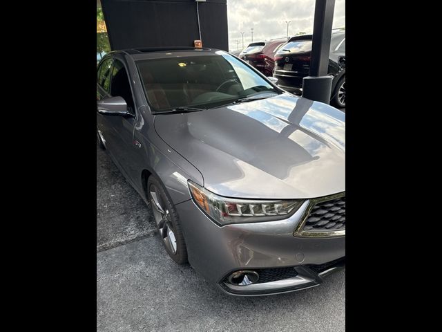 2019 Acura TLX A-Spec Red Leather