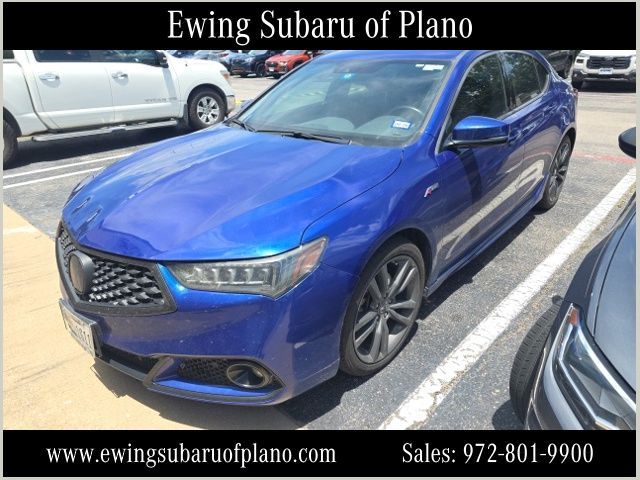 2019 Acura TLX A-Spec Red Leather