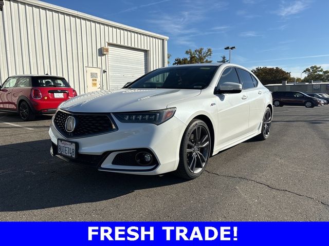 2019 Acura TLX A-Spec Red Leather