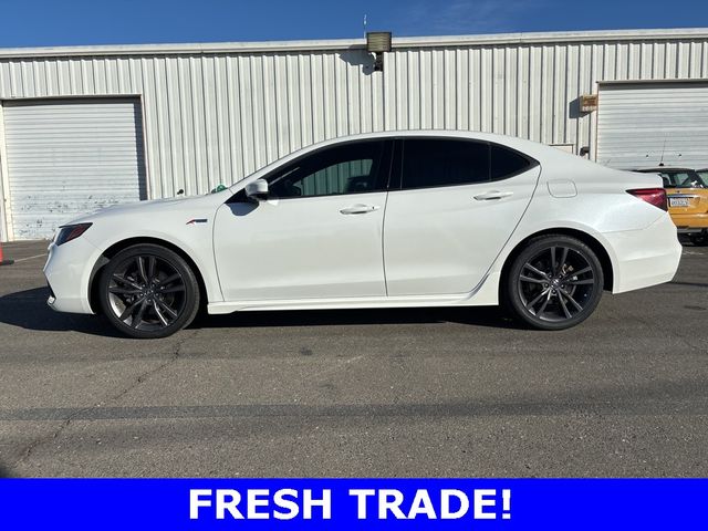 2019 Acura TLX A-Spec Red Leather