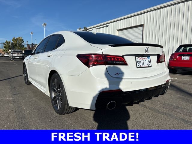 2019 Acura TLX A-Spec Red Leather