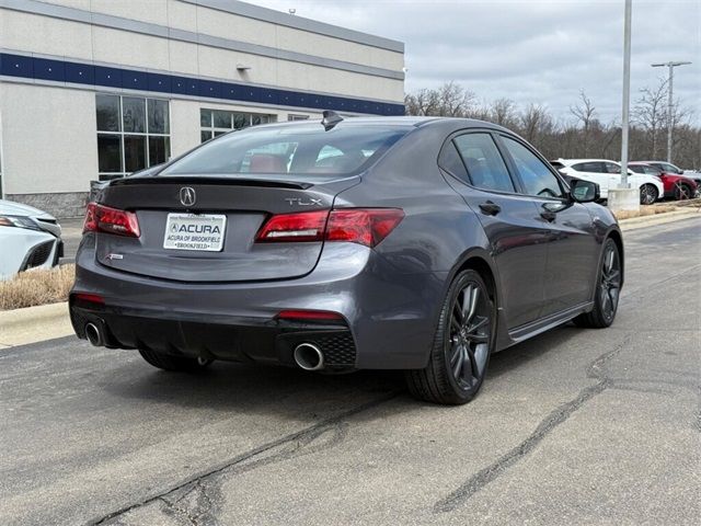 2019 Acura TLX A-Spec Red Leather