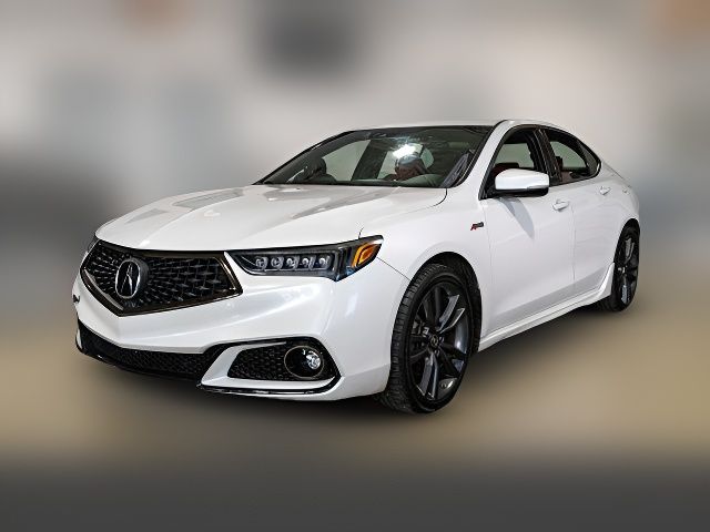 2019 Acura TLX A-Spec Red Leather