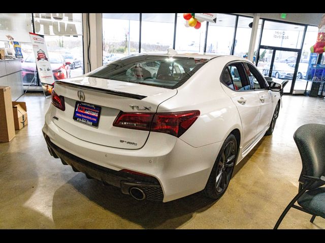 2019 Acura TLX A-Spec Red Leather