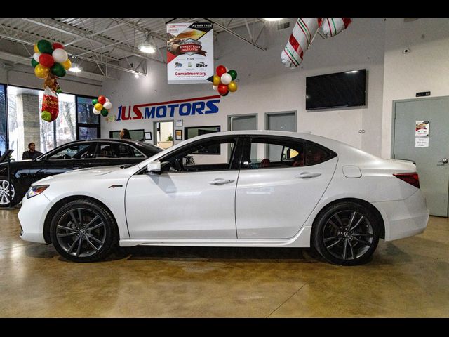 2019 Acura TLX A-Spec Red Leather