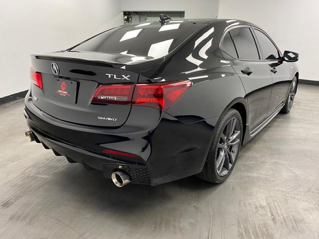 2019 Acura TLX A-Spec Red Leather