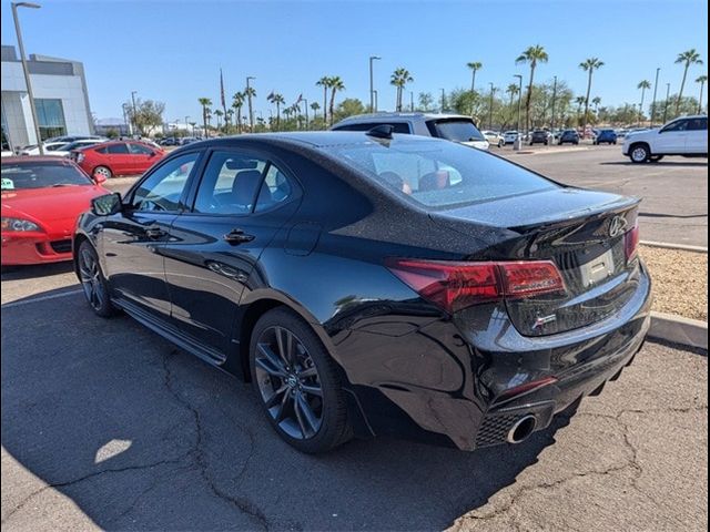 2019 Acura TLX A-Spec Red Leather