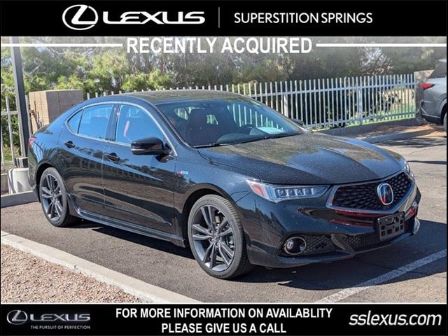 2019 Acura TLX A-Spec Red Leather