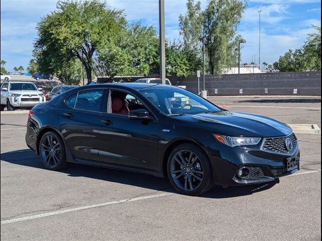 2019 Acura TLX A-Spec Red Leather