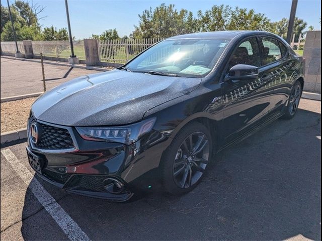 2019 Acura TLX A-Spec Red Leather